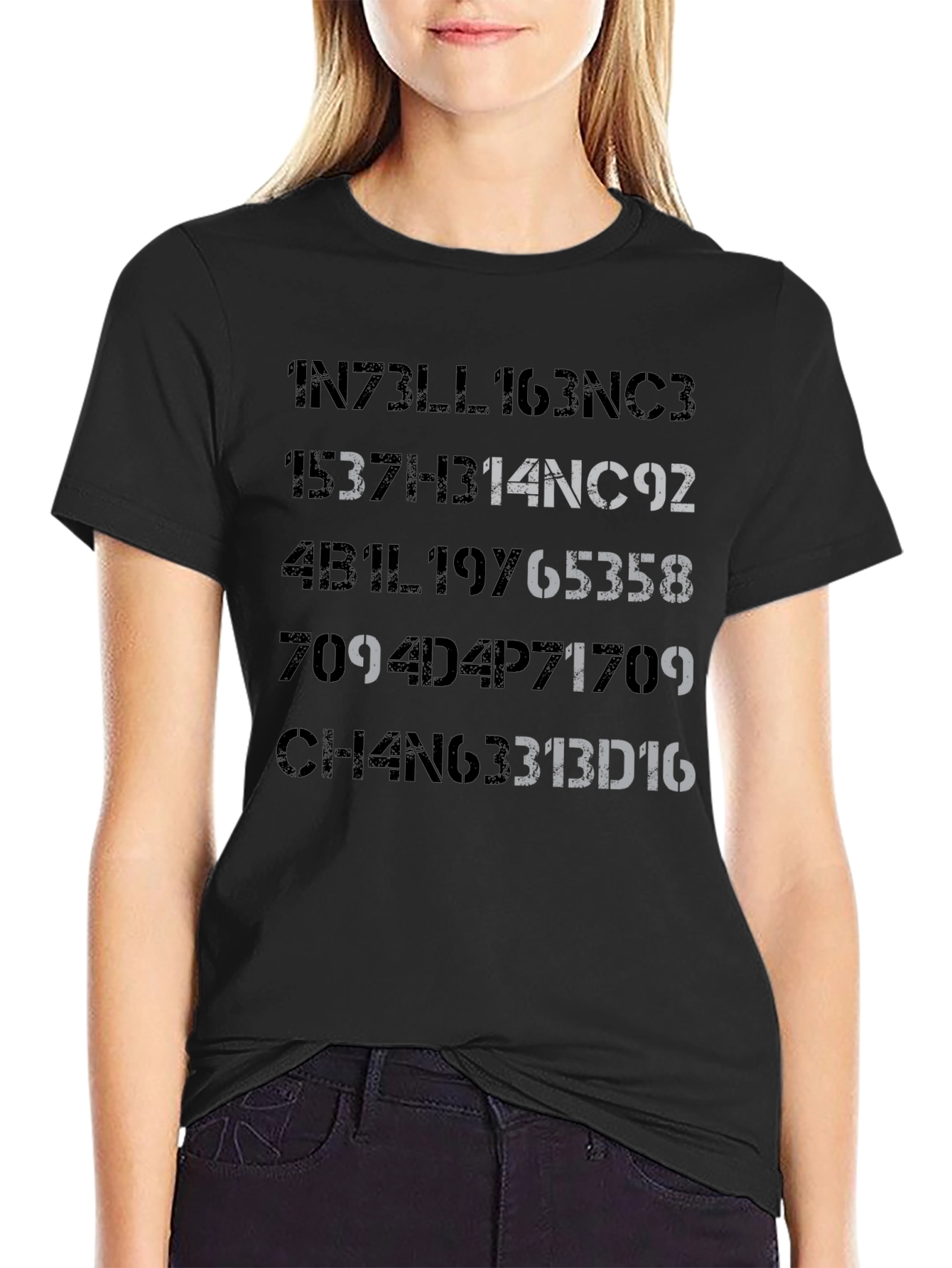 Intelligence T-Shirt - Coded Design Tee
