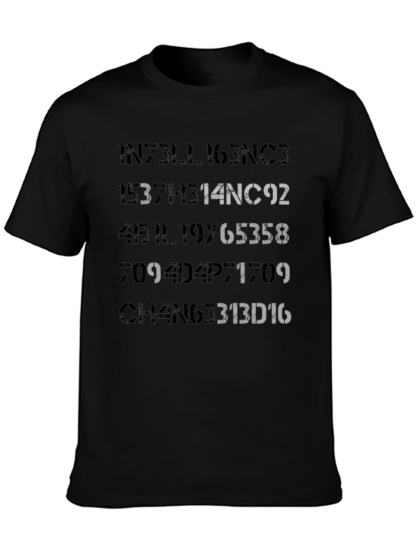 Intelligence T-Shirt - Coded Design Tee