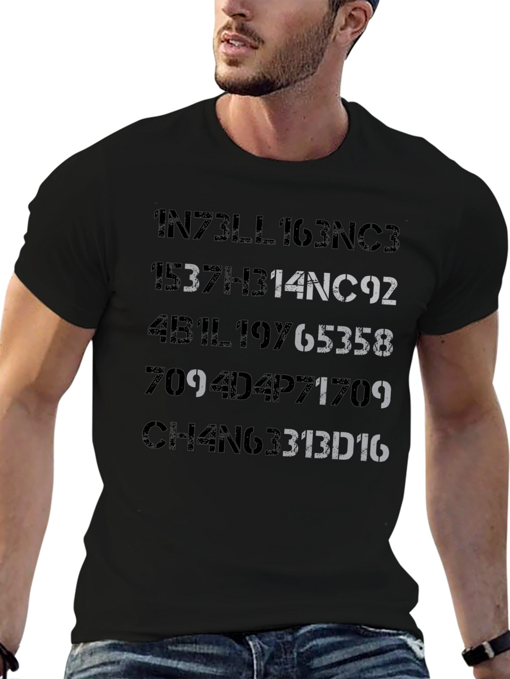Intelligence T-Shirt - Coded Design Tee