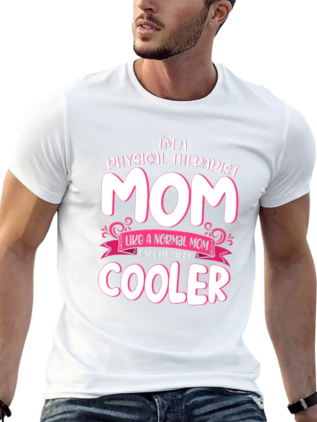 Physical Therapist Mom T-Shirt - Cool Mom Gift