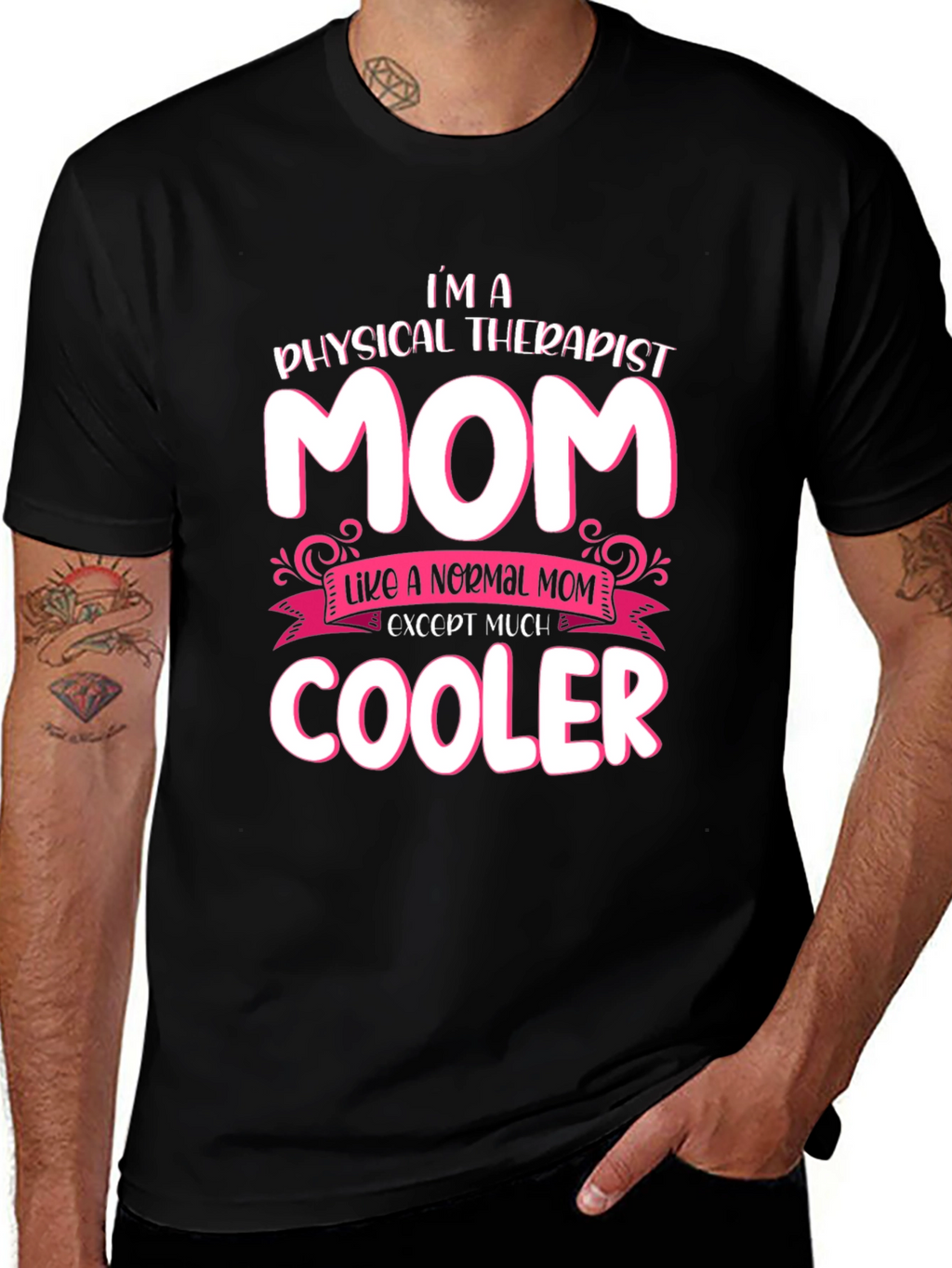 Physical Therapist Mom T-Shirt - Cool Mom Gift
