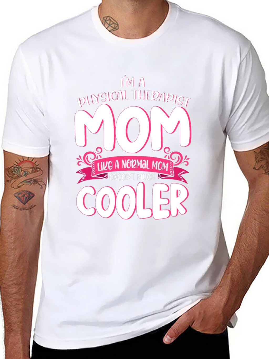 Physical Therapist Mom T-Shirt - Cool Mom Gift