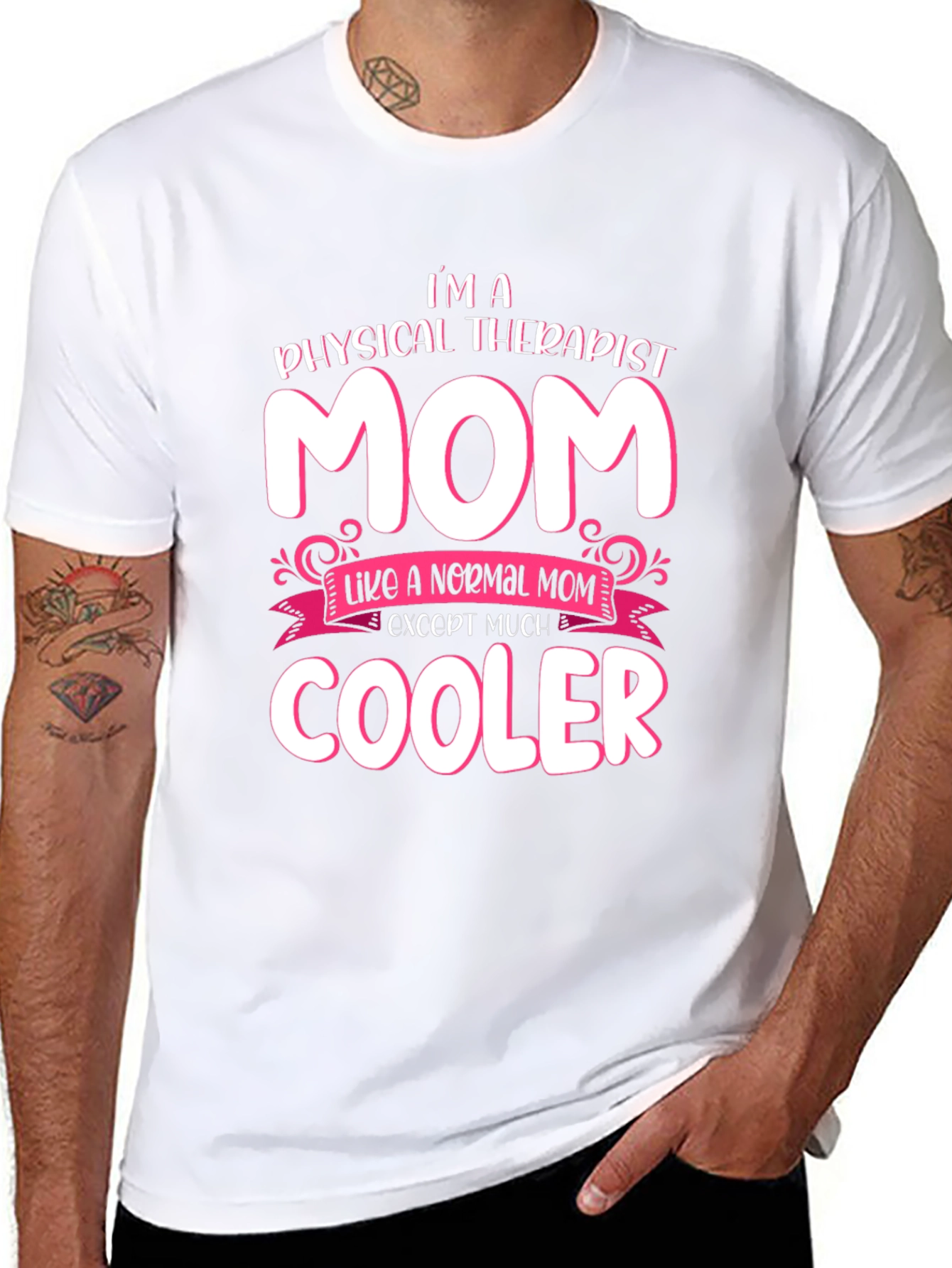 Physical Therapist Mom T-Shirt - Cool Mom Gift