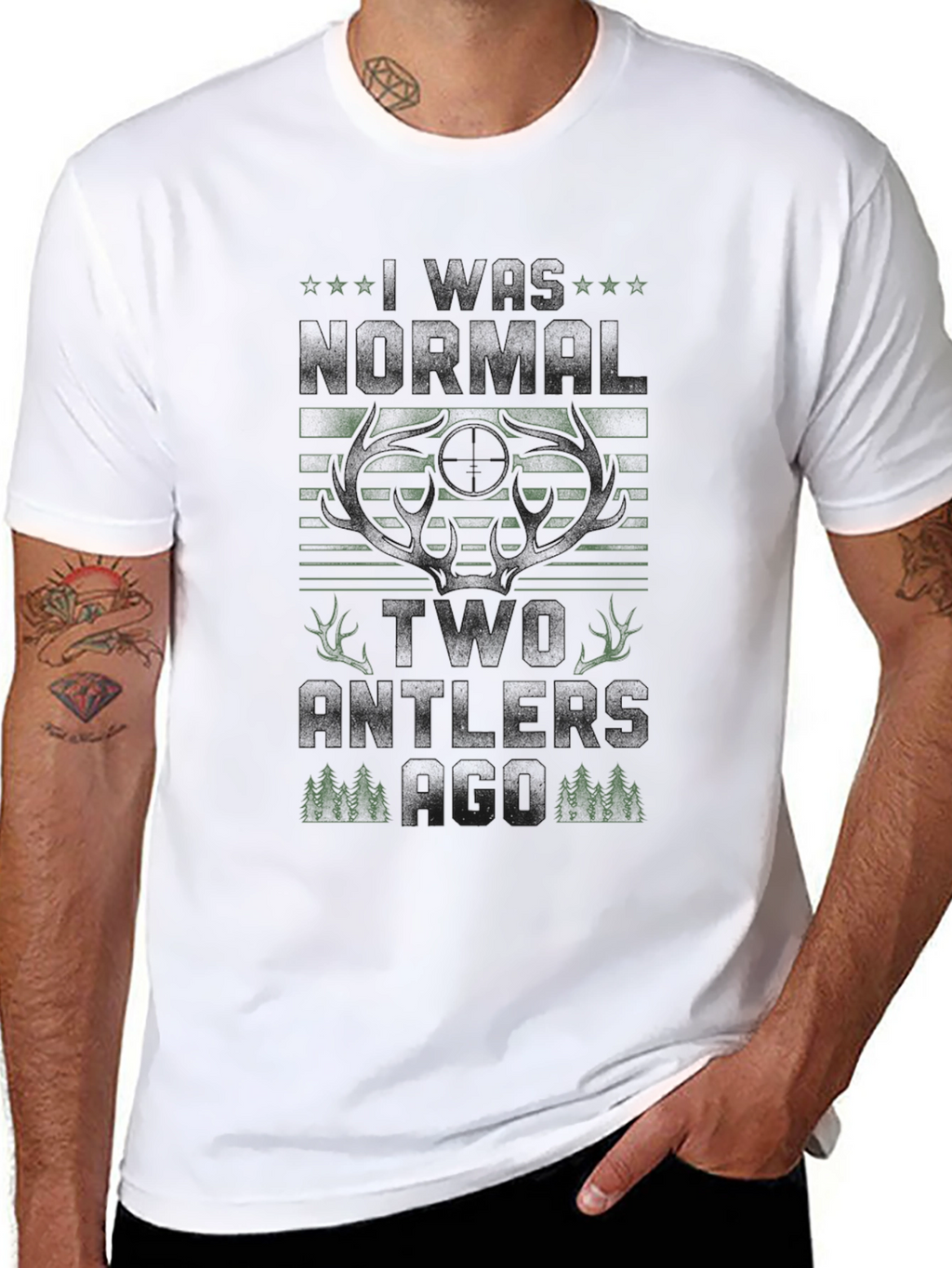 Hunters Woods T-Shirt Black