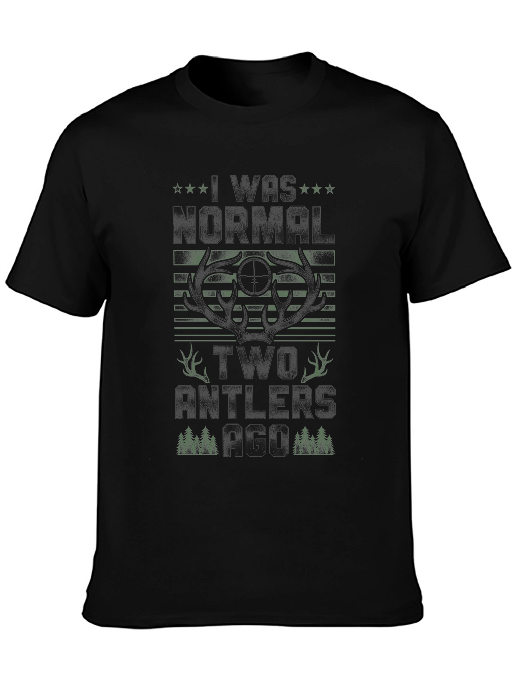 Hunters Woods T-Shirt Black