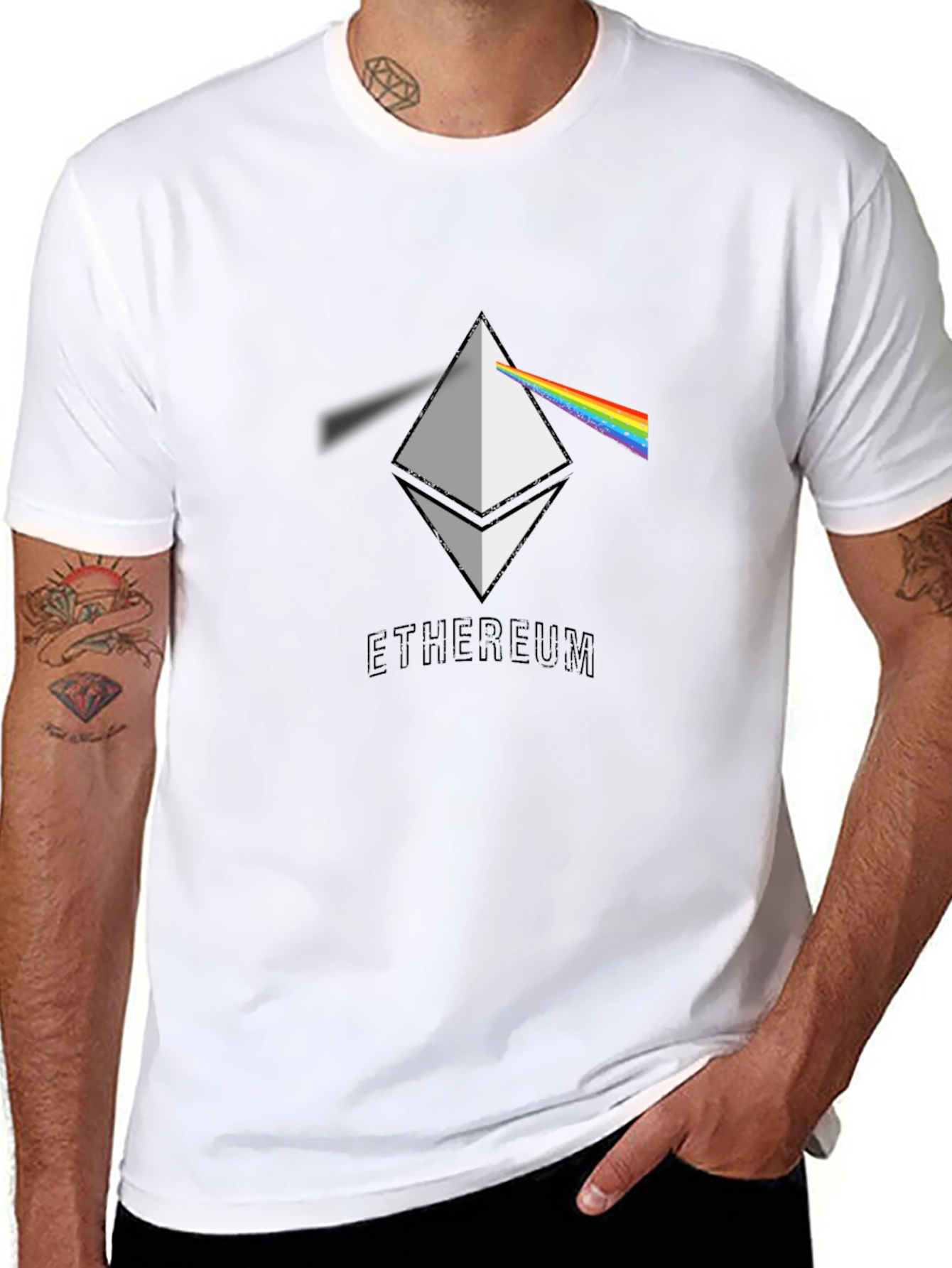 Ethereum Prism T-Shirt - Crypto Fashion Tee