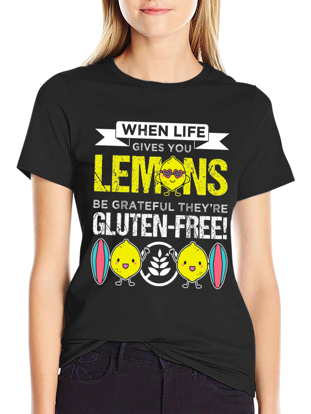 Funny Lemon Gluten-Free T-Shirt