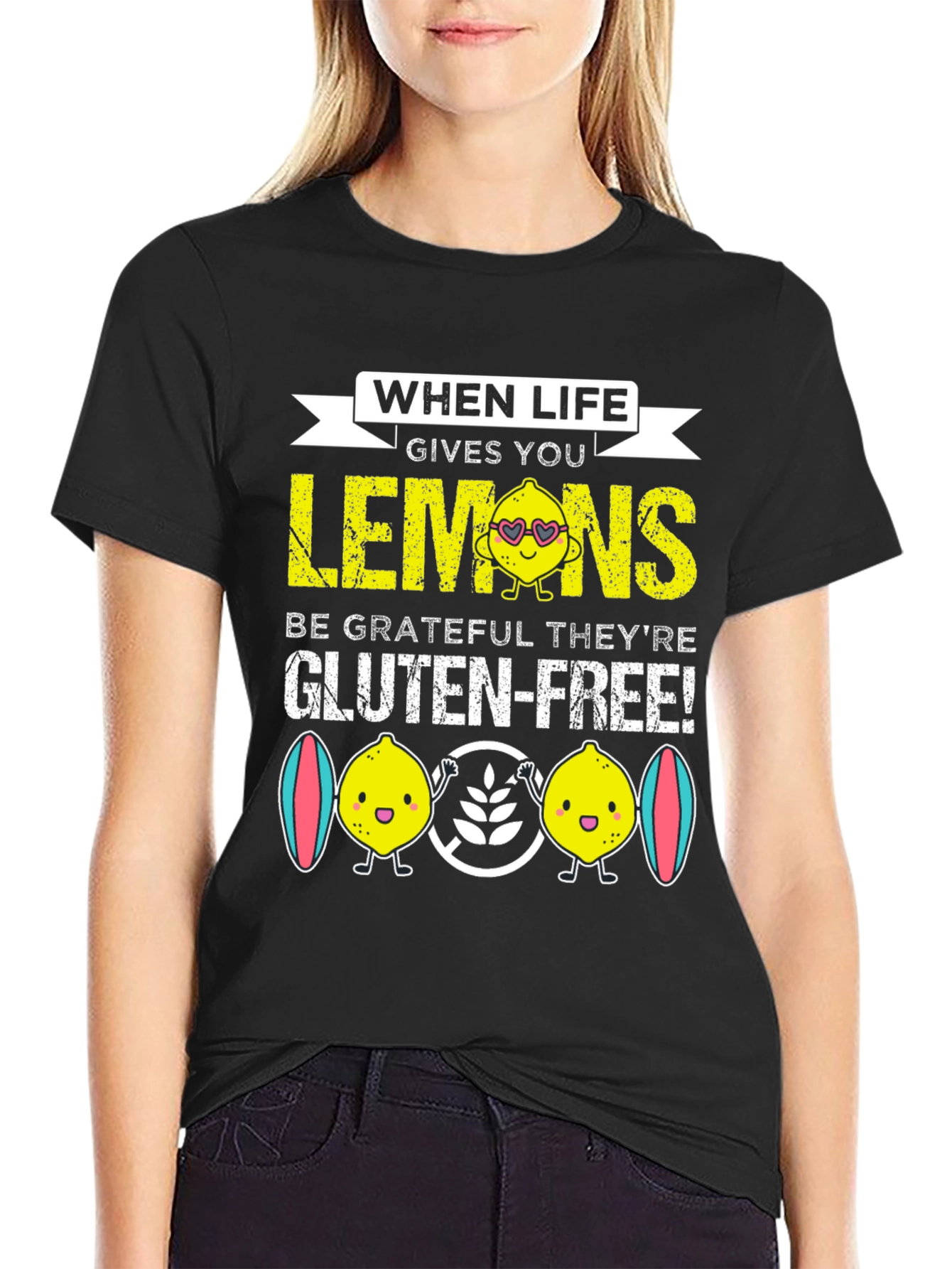 Funny Lemon Gluten-Free T-Shirt