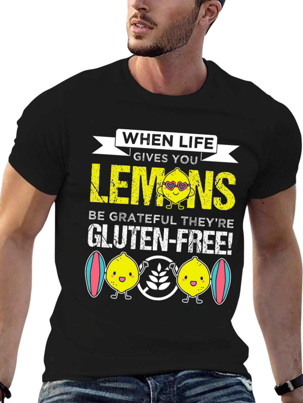 Funny Lemon Gluten-Free T-Shirt