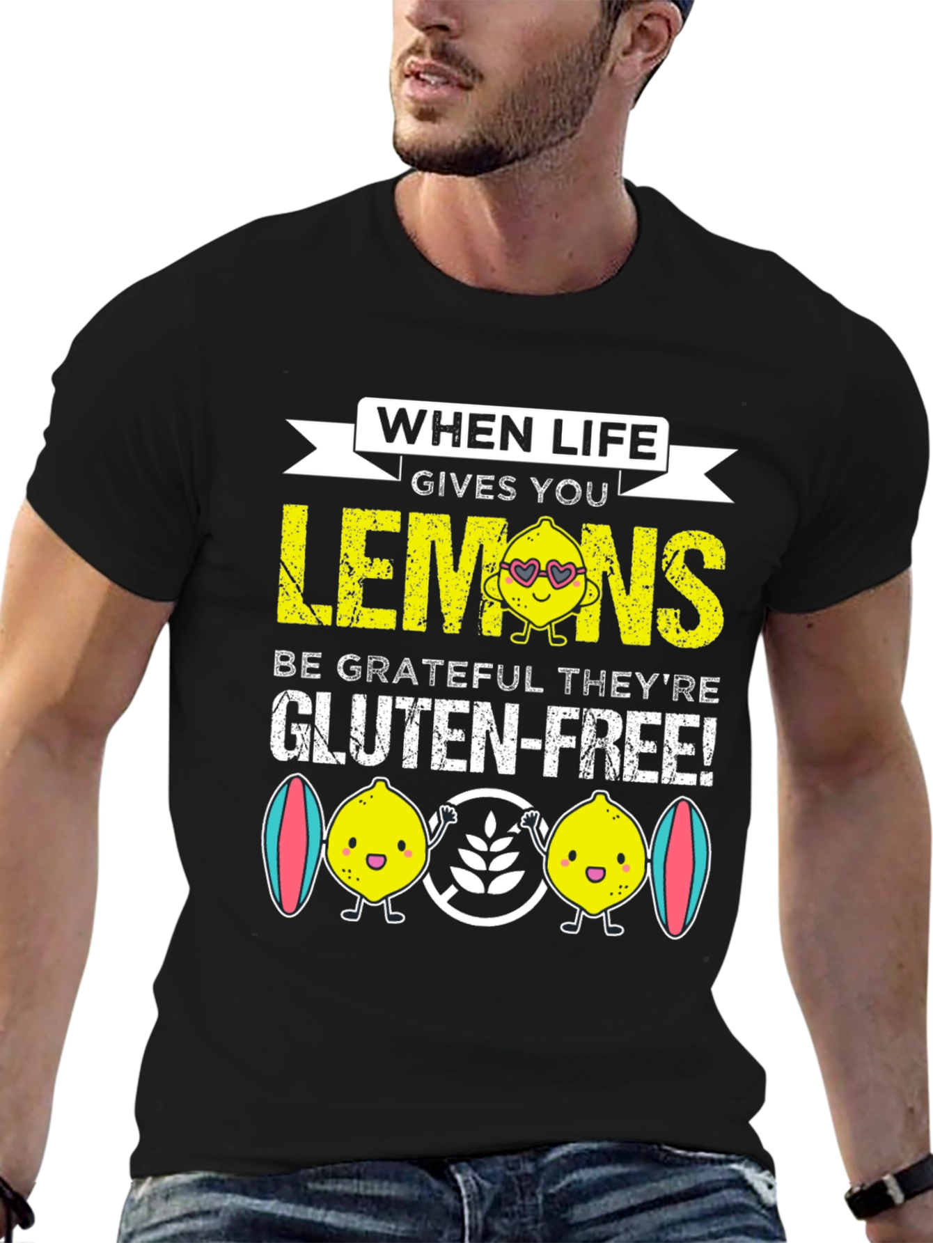 Funny Lemon Gluten-Free T-Shirt