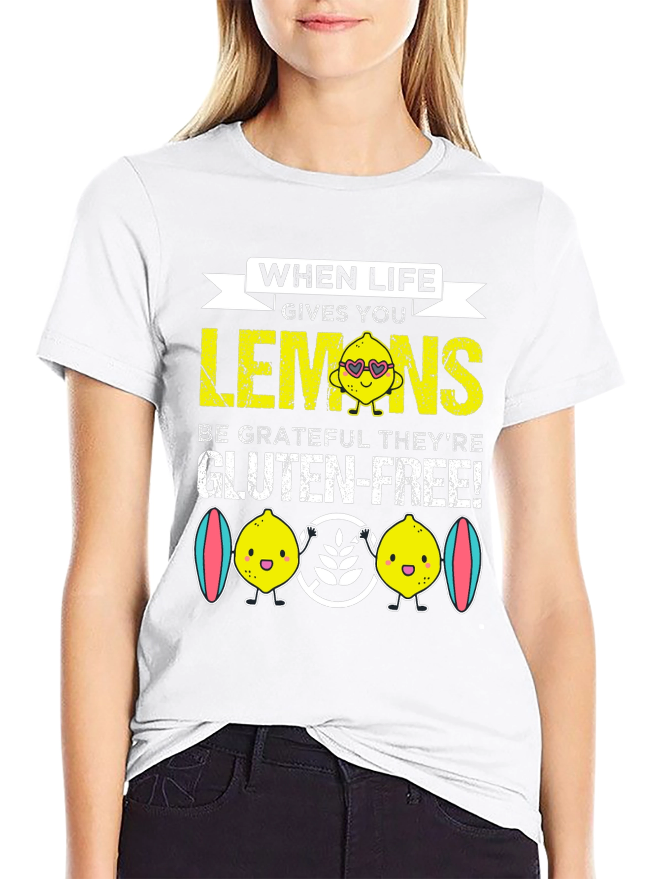 Funny Lemon Gluten-Free T-Shirt