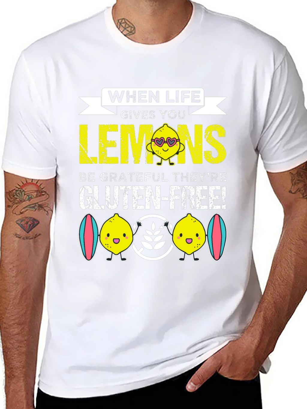Funny Lemon Gluten-Free T-Shirt