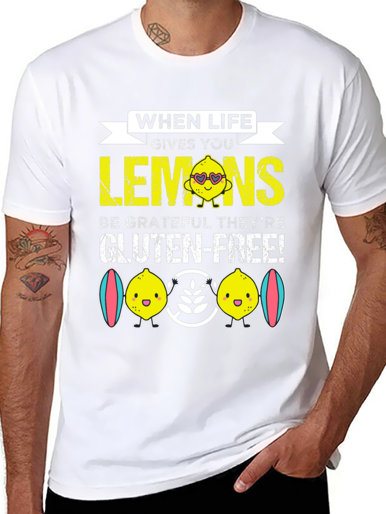 Funny Lemon Gluten-Free T-Shirt