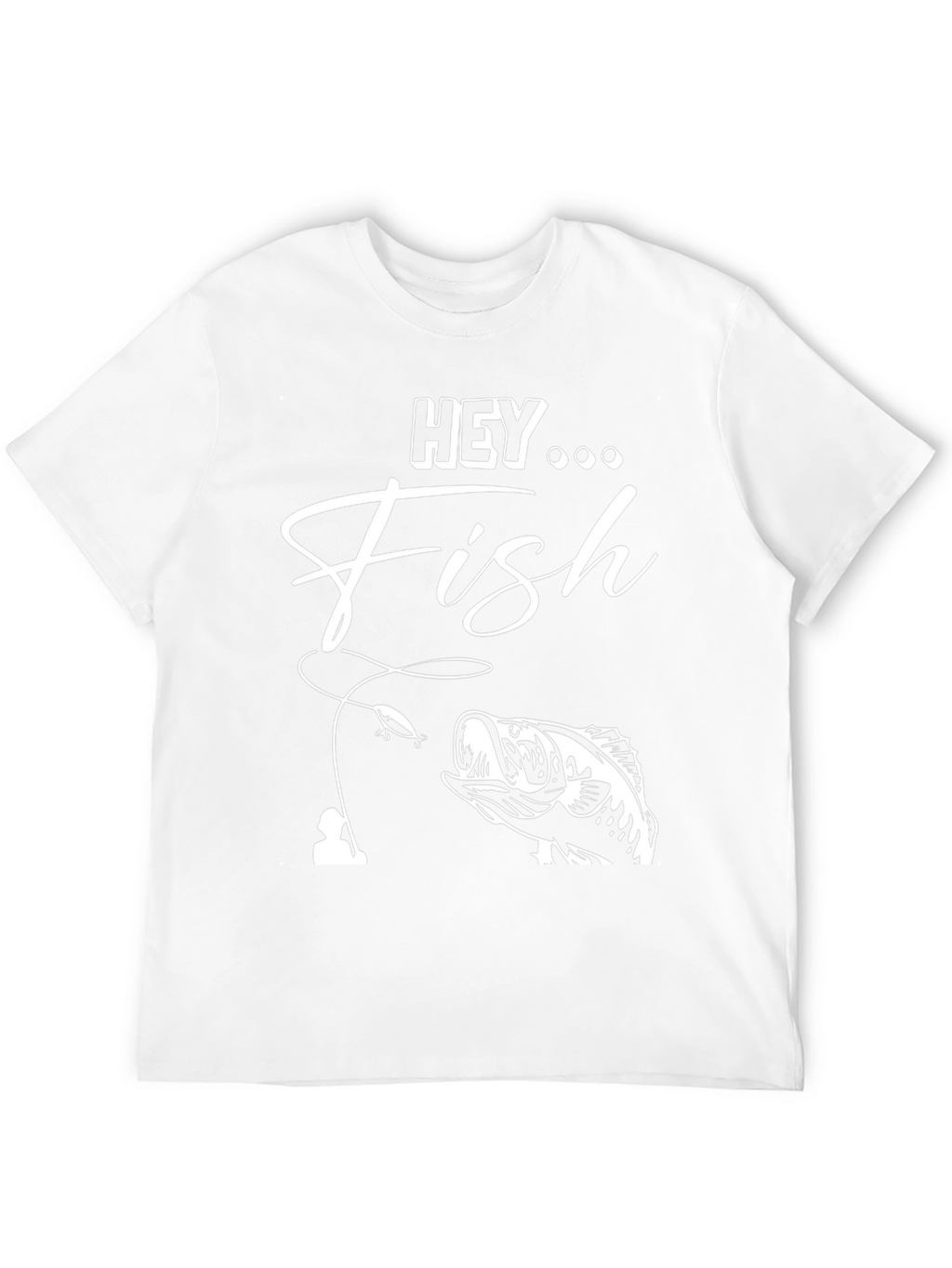 Hey Fish Graphic T-Shirt - Fishing Apparel