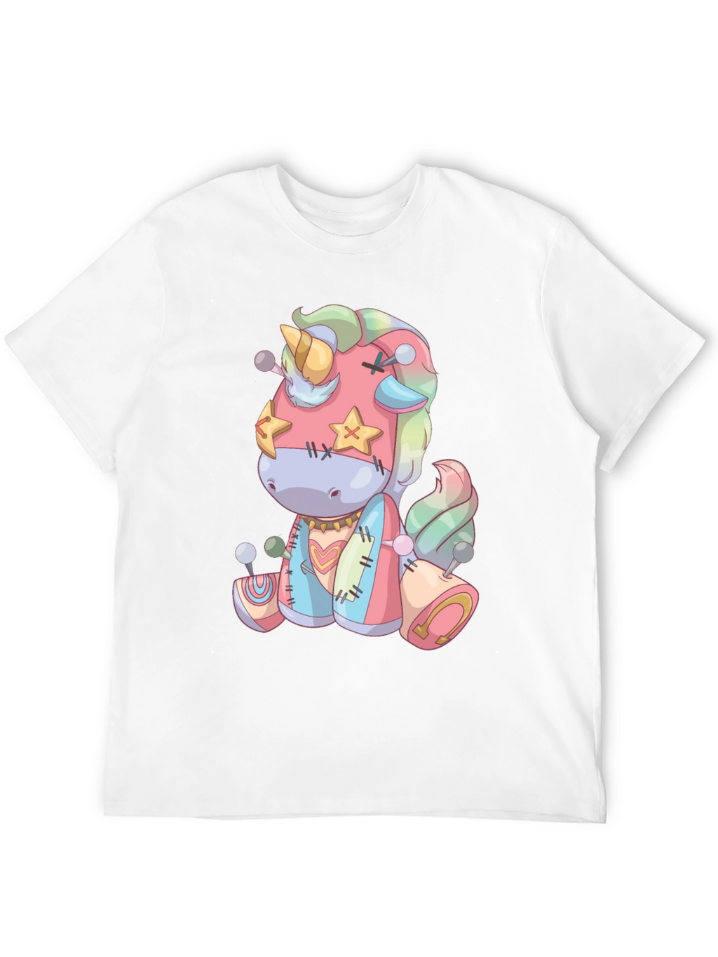 Unicorn Stuffed Animal Graphic Tee