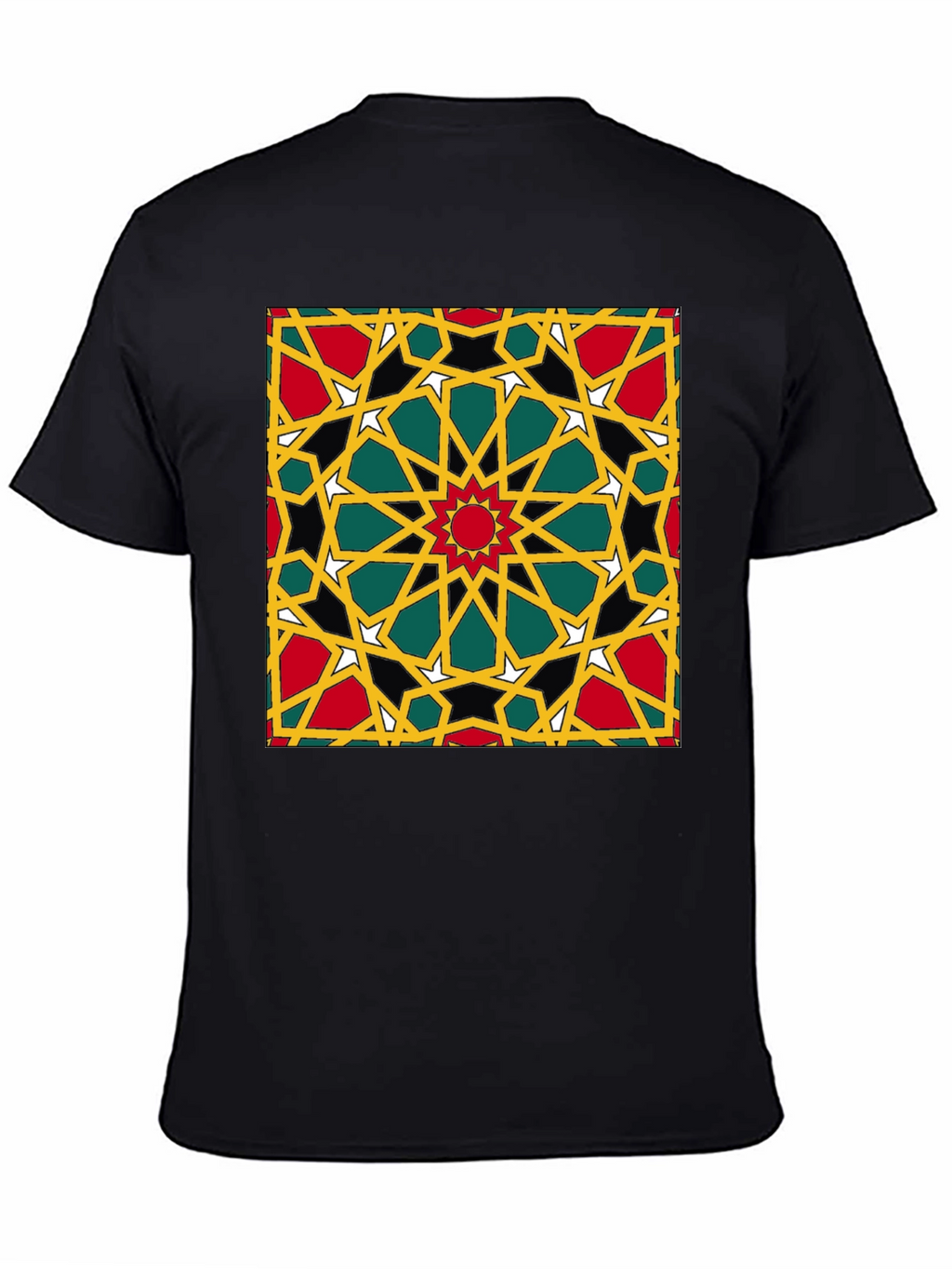 Geometric Pattern Print T-Shirt