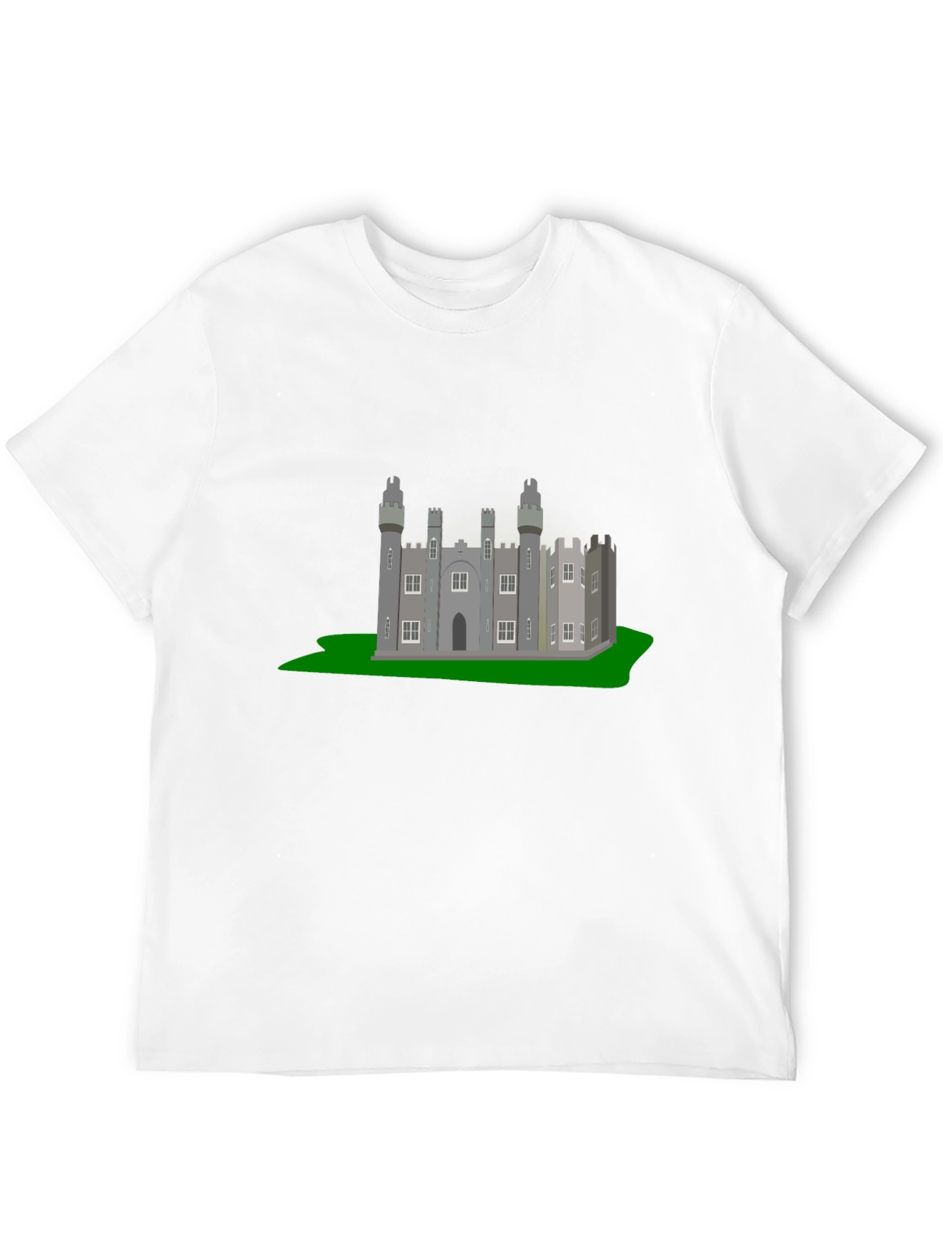 Castle Graphic T-Shirt - Classic Black Tee