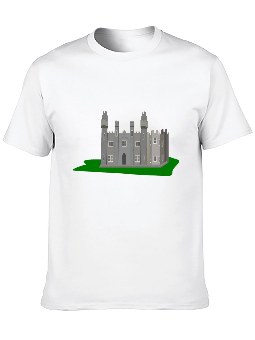 Castle Graphic T-Shirt - Classic Black Tee