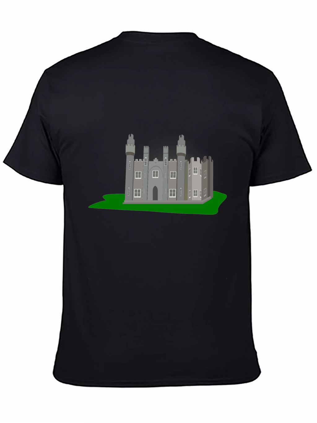 Castle Graphic T-Shirt - Classic Black Tee