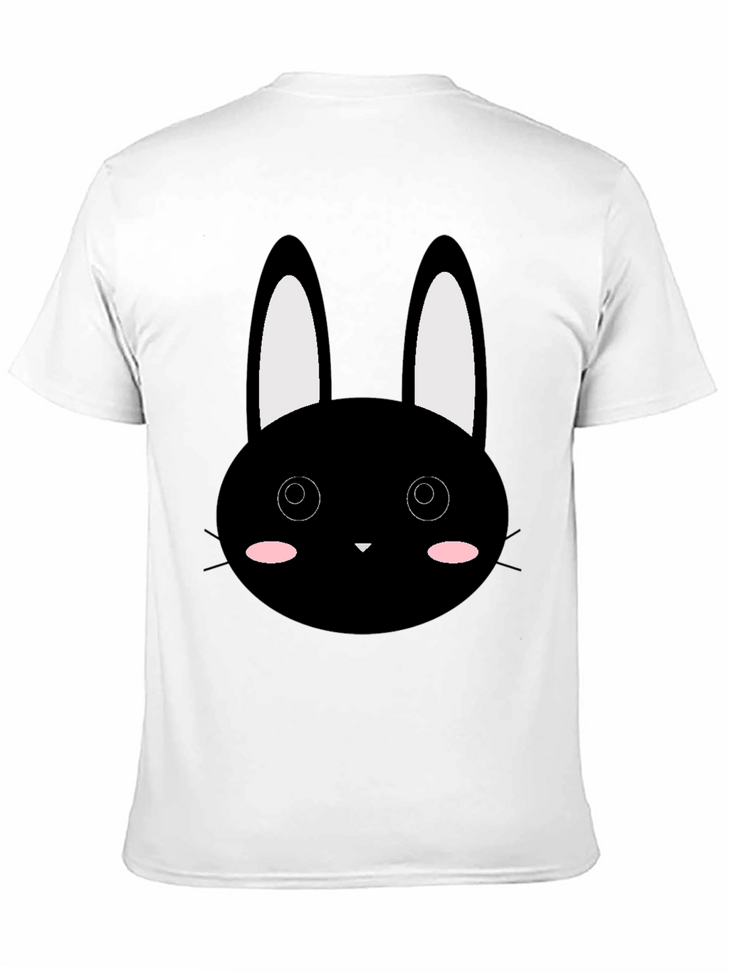 Black Bunny Graphic T-Shirt