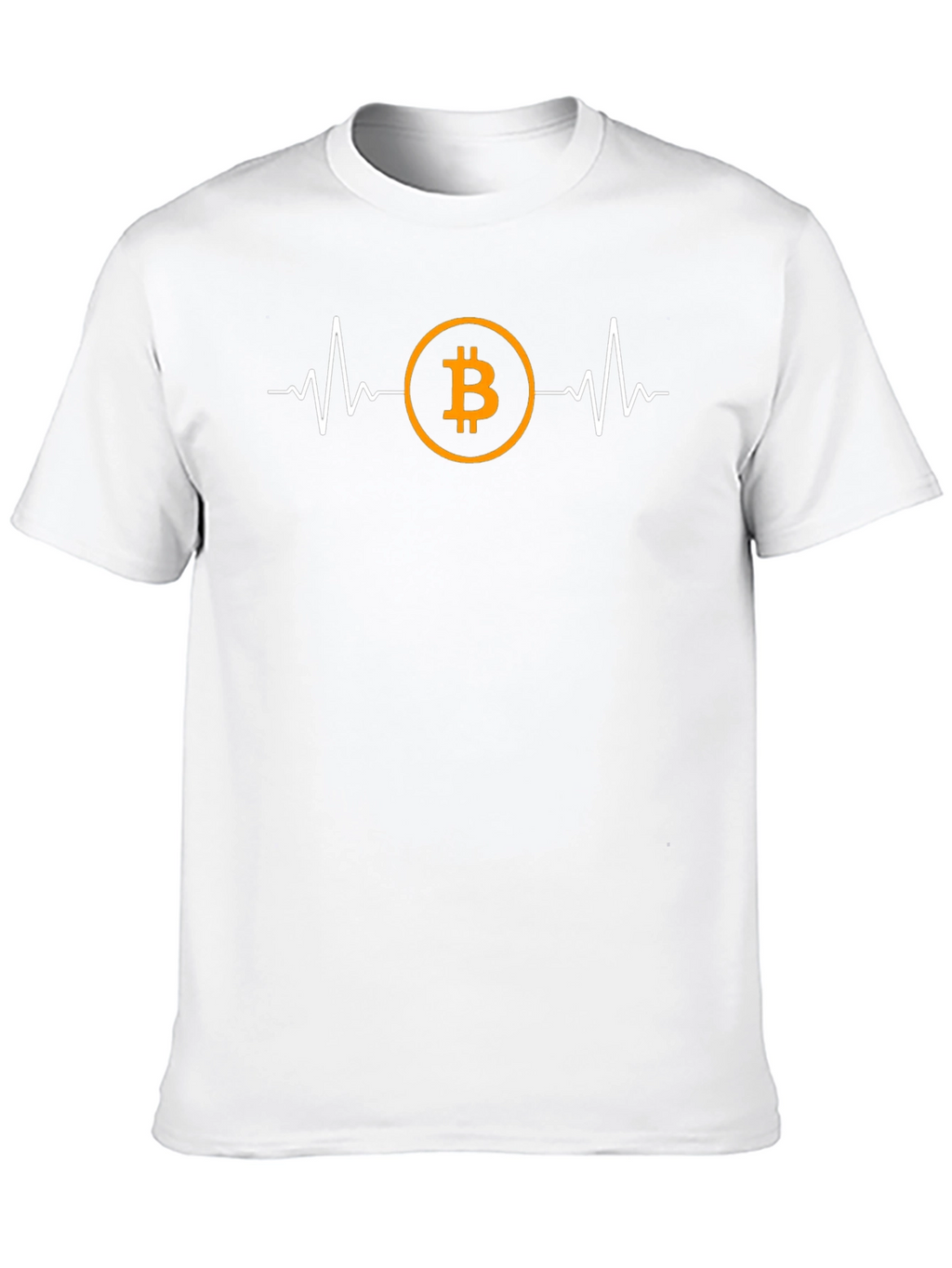 Bitcoin Heartbeat T-Shirt - Crypto Enthusiast Tee