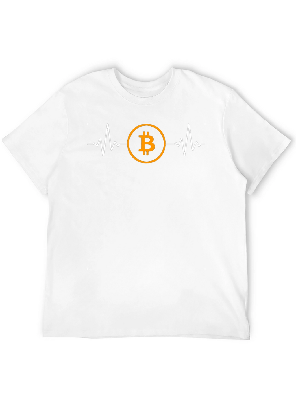 Bitcoin Heartbeat T-Shirt - Crypto Enthusiast Tee