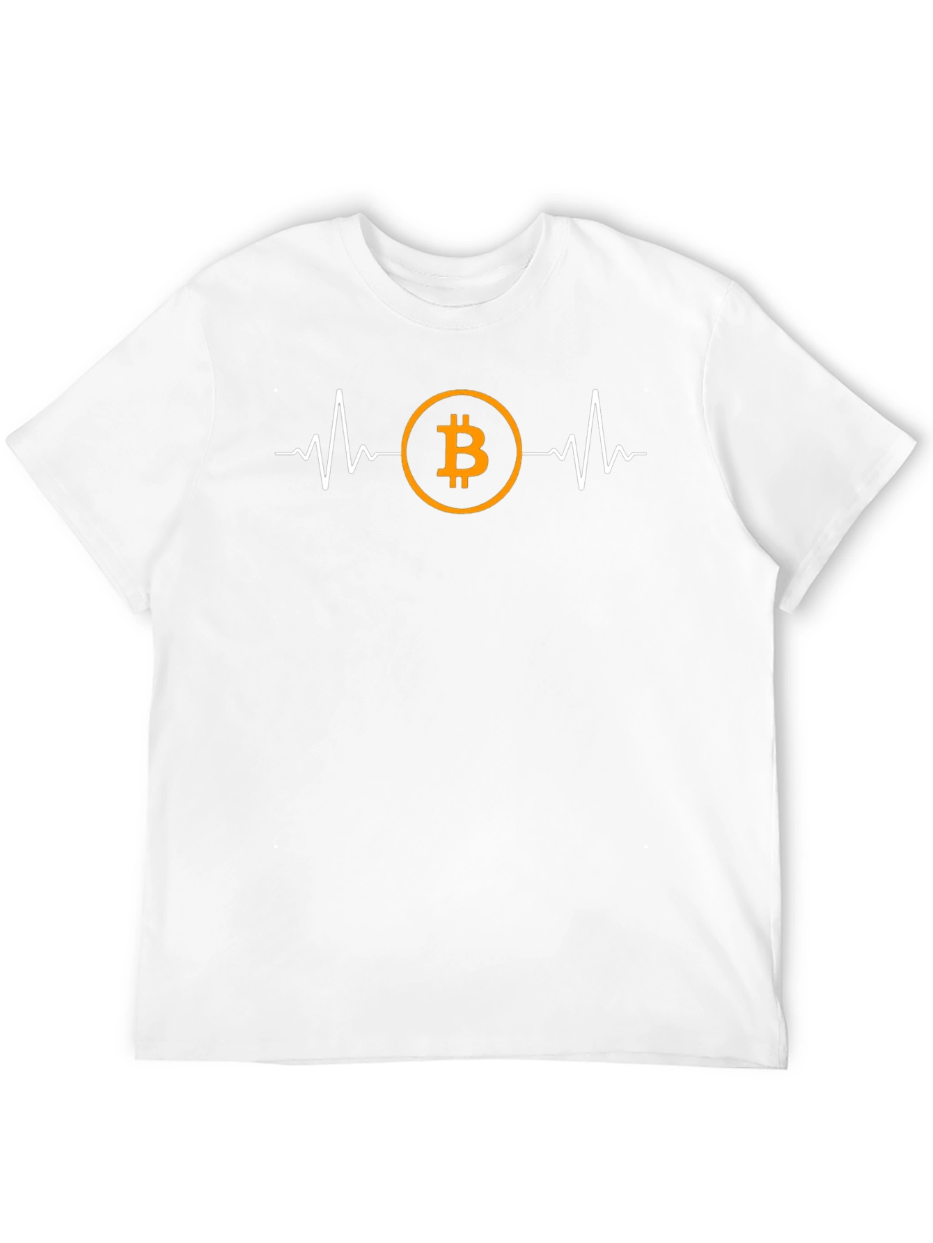 Bitcoin Heartbeat T-Shirt - Crypto Enthusiast Tee