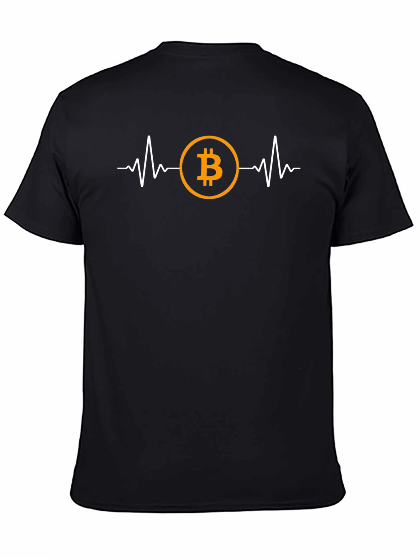 Bitcoin Heartbeat T-Shirt - Crypto Enthusiast Tee