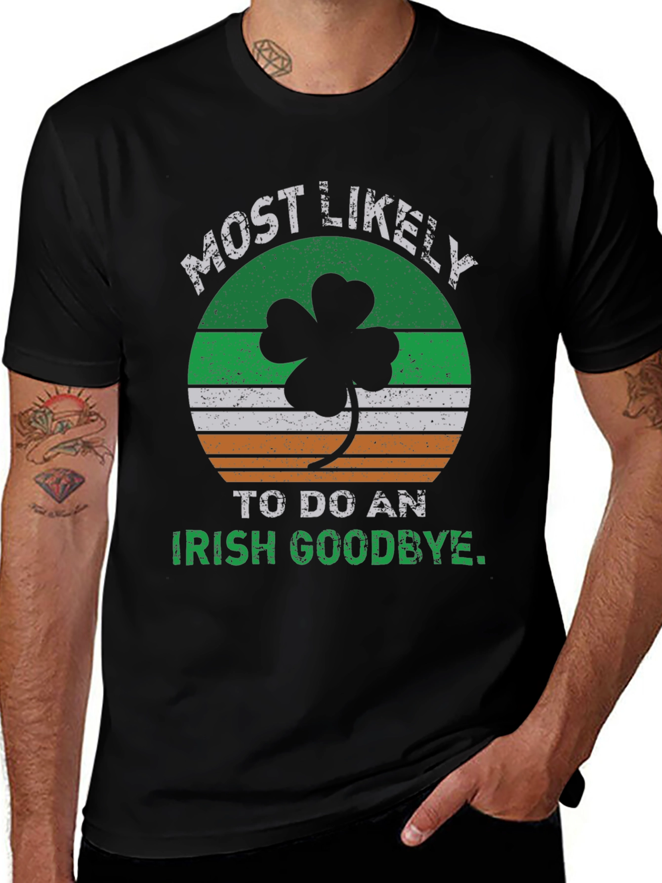 Funny Irish Goodbye T-Shirt St. Patricks Day