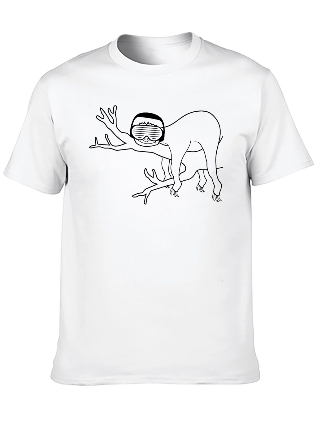 Sloth with Sunglasses Graphic Tee - Unisex