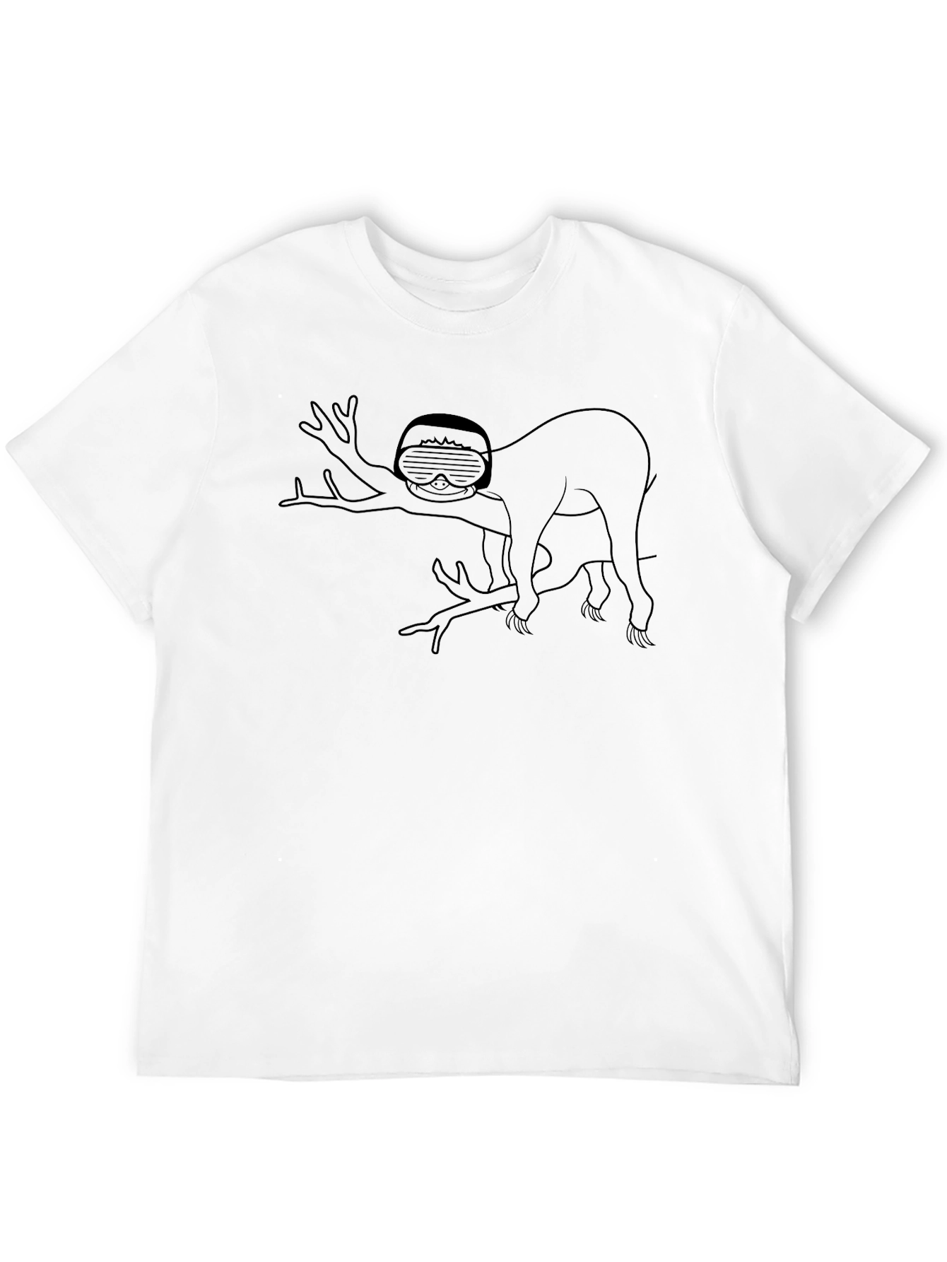 Sloth with Sunglasses Graphic Tee - Unisex