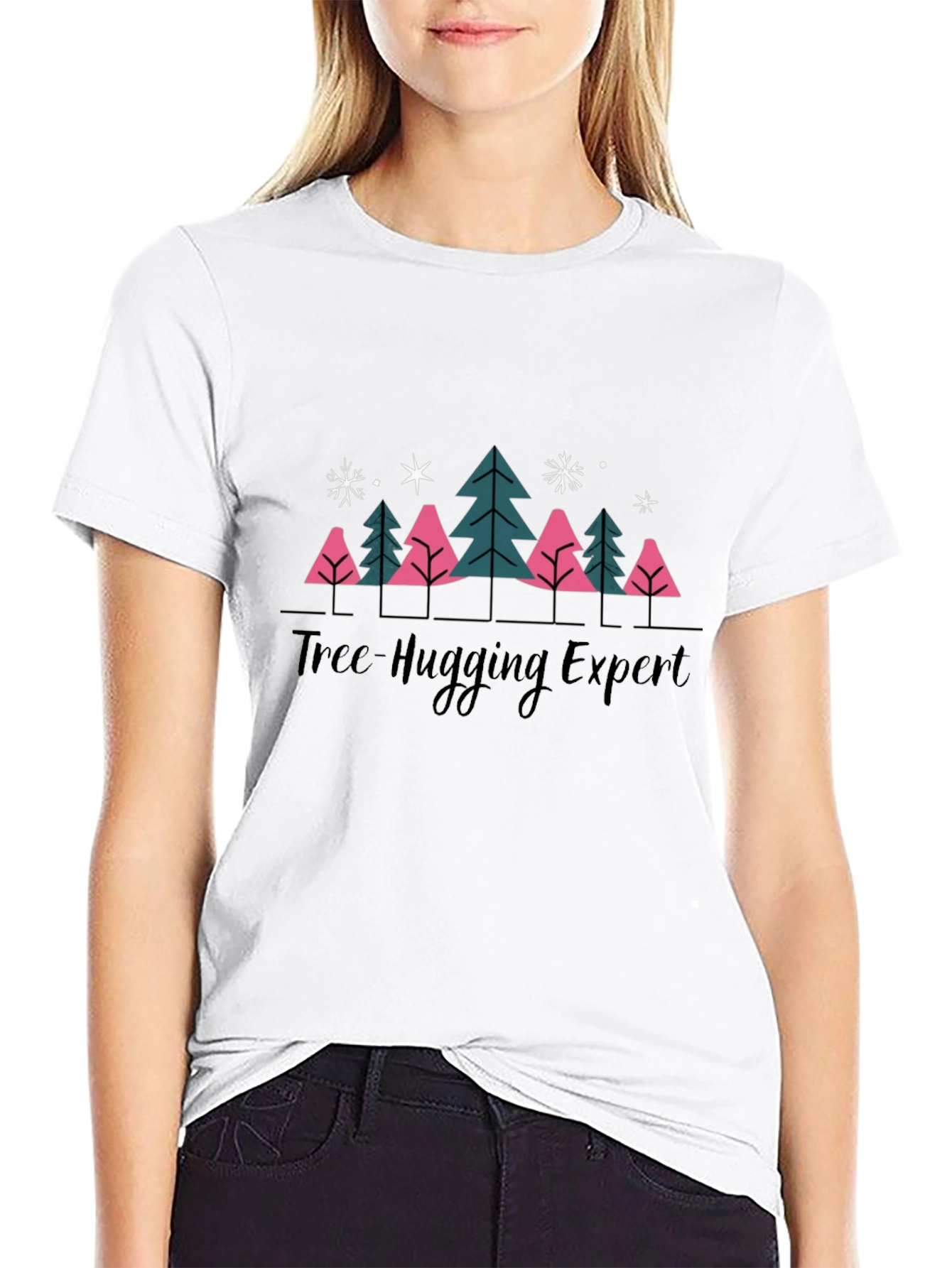 Tree-Hugging Expert Graphic Tee
