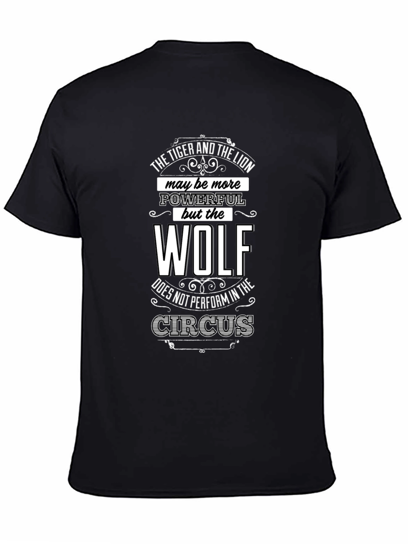 Wolf Circus T-Shirt - Powerful and Unique Design
