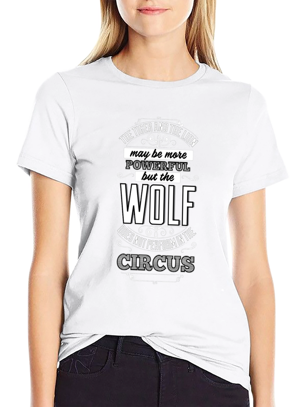 Wolf Circus T-Shirt - Powerful and Unique Design