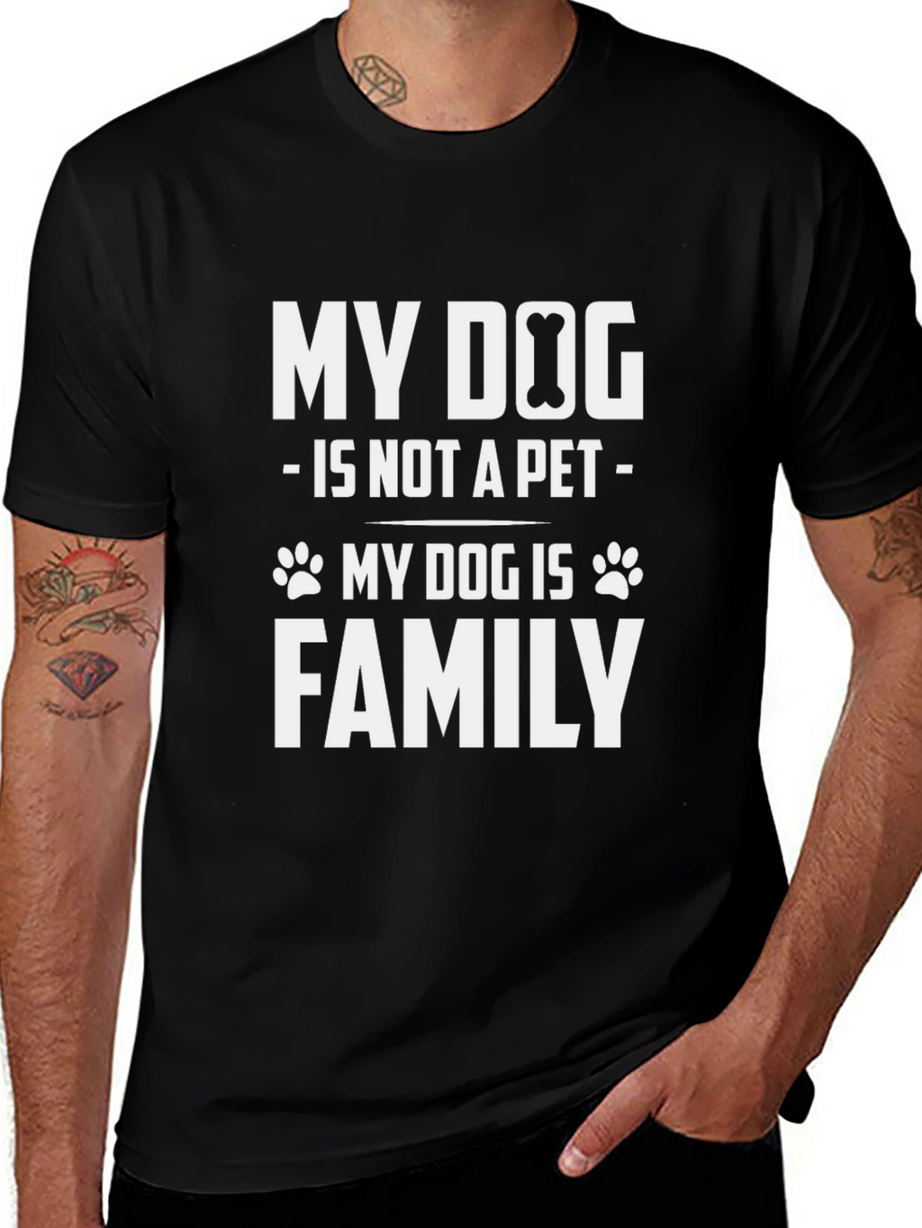 My Dog Is Family Graphic Tee