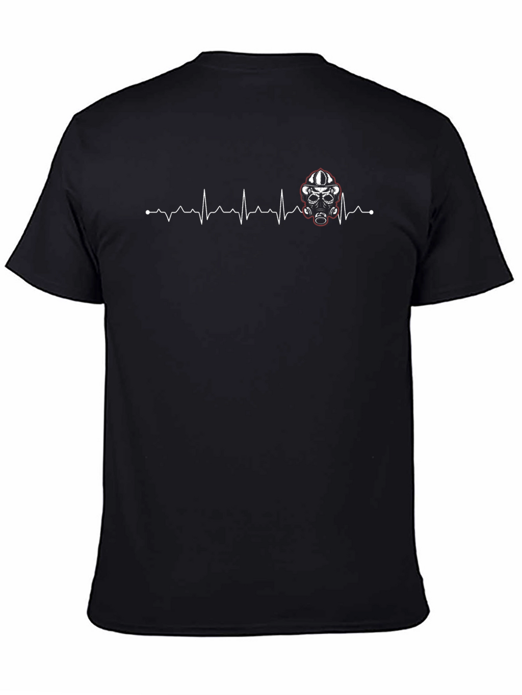 Firefighter Heartbeat Graphic Tee
