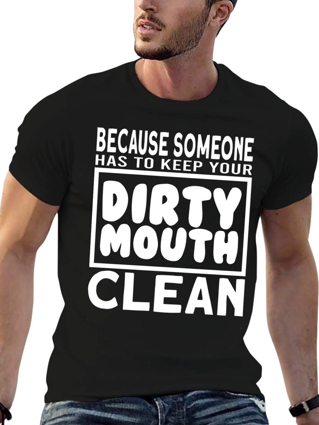 Dirty Mouth Clean T-Shirt - Funny Graphic Tee