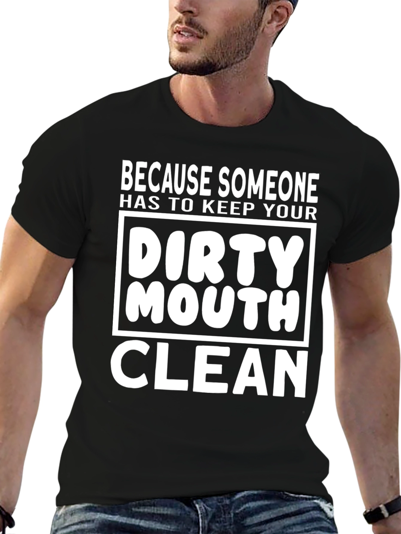 Dirty Mouth Clean T-Shirt - Funny Graphic Tee