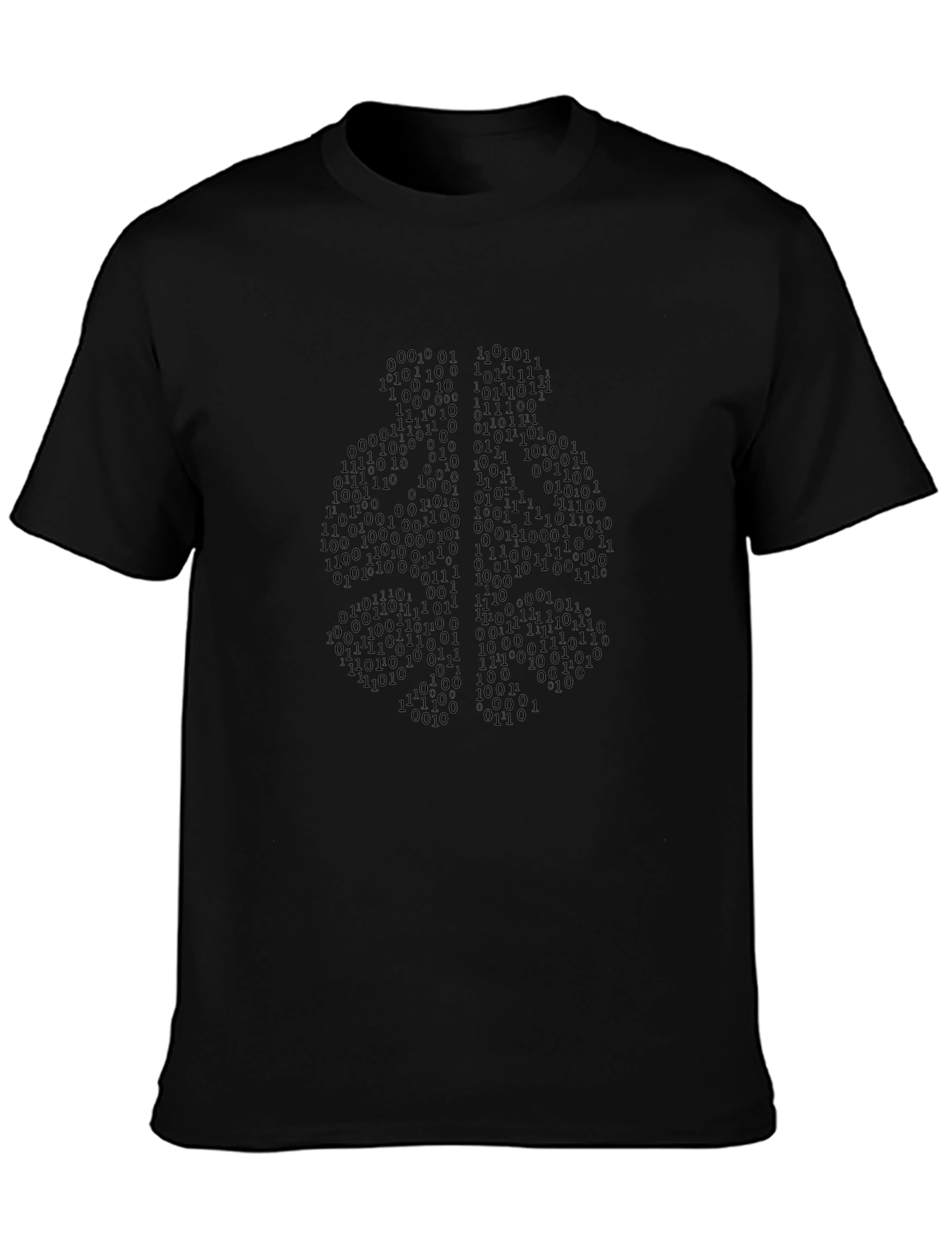 Binary Code Brain T-Shirt - Geek Chic Tee