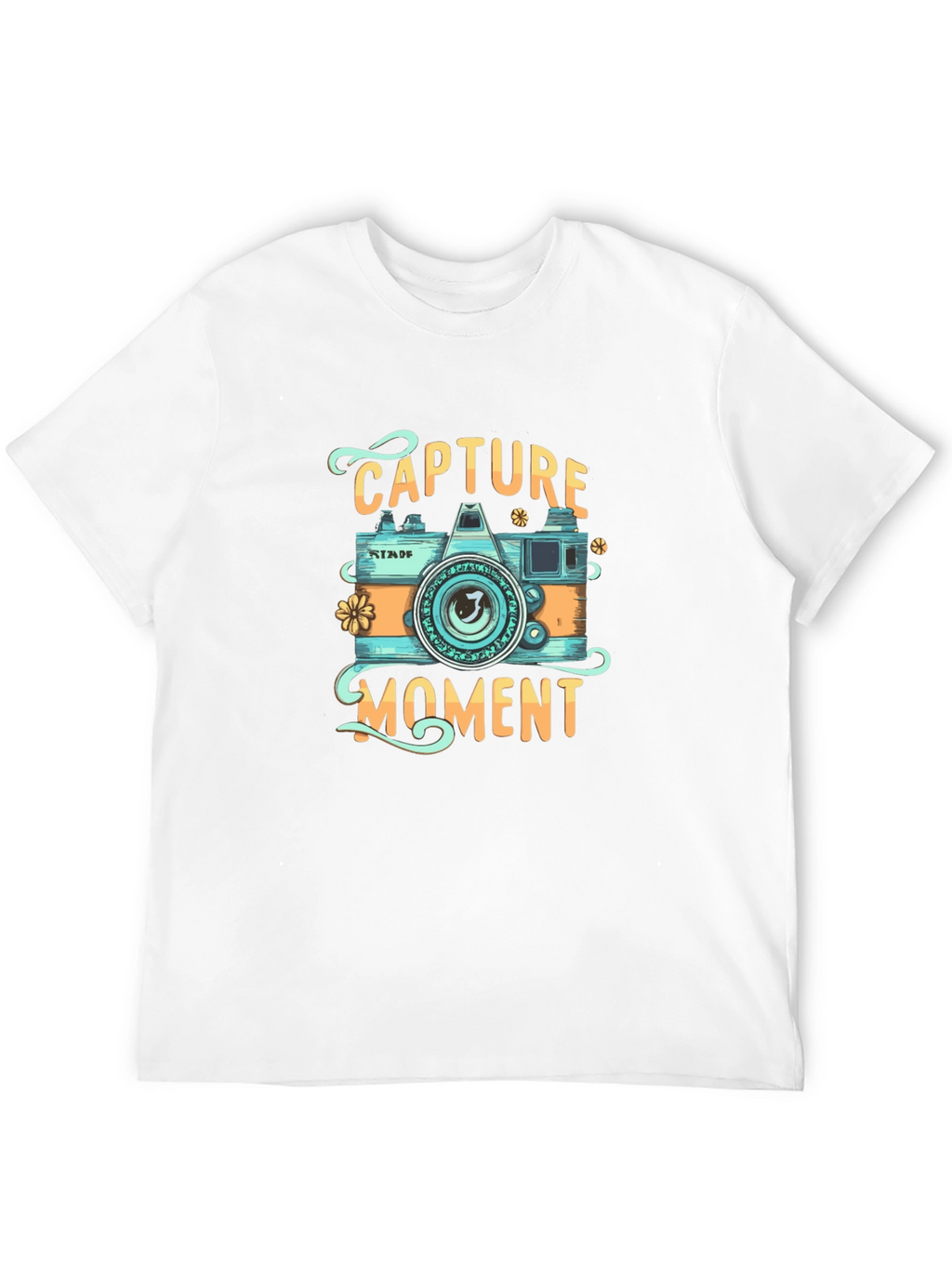 Capture The Moment Graphic Tee - Camera Design
