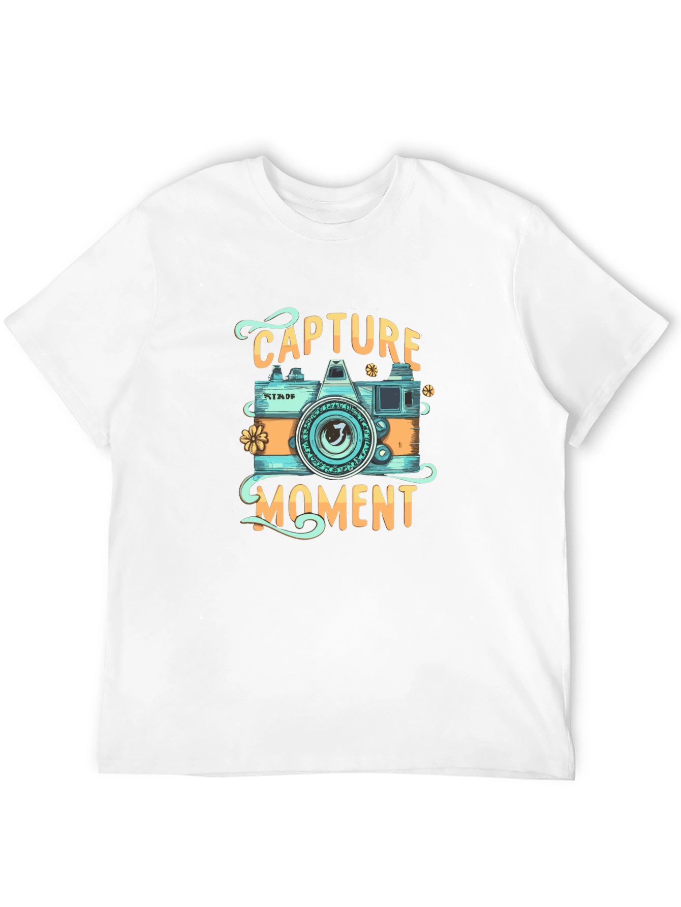 Capture The Moment Graphic Tee - Camera Design