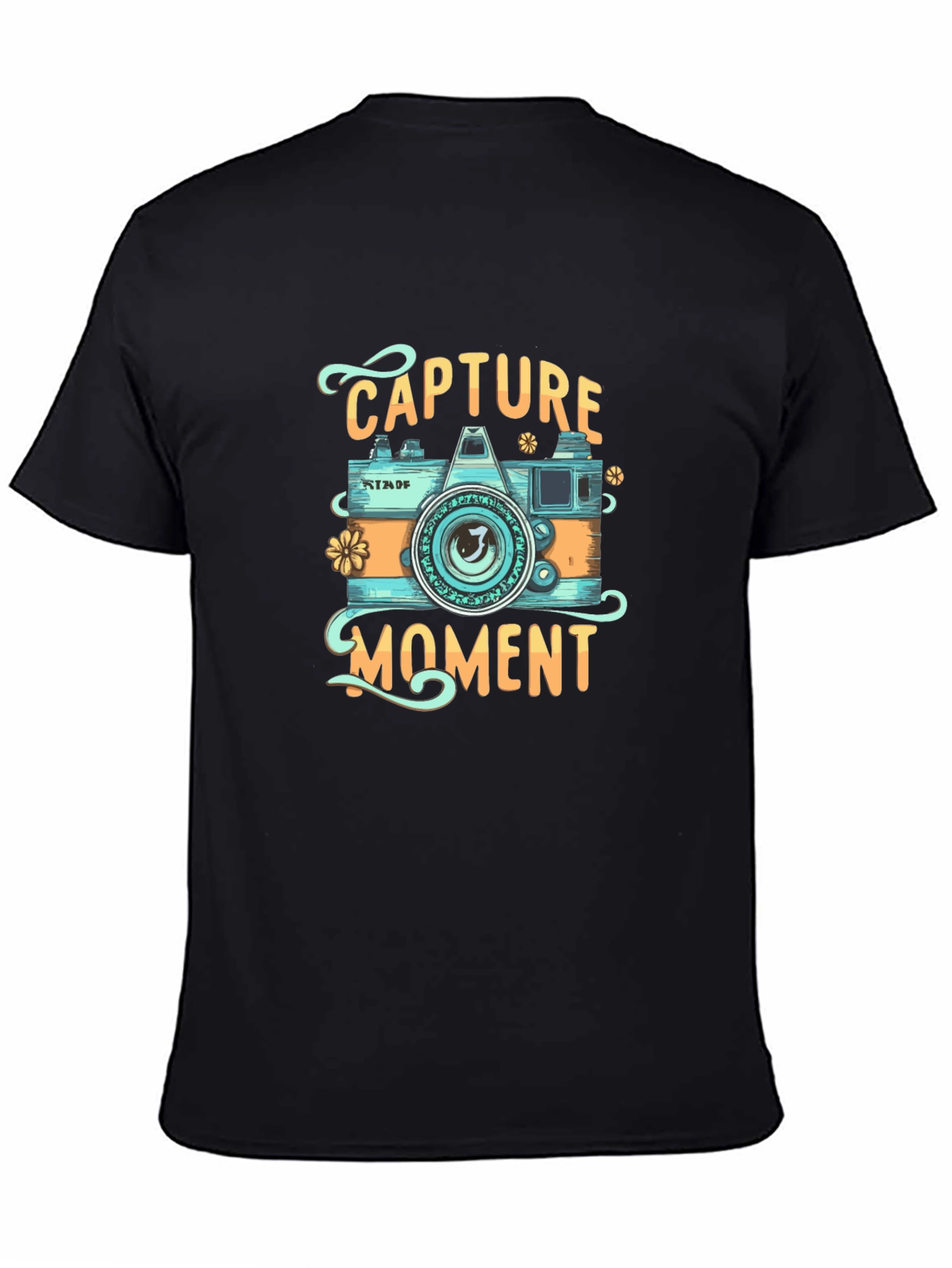 Capture The Moment Graphic Tee - Camera Design