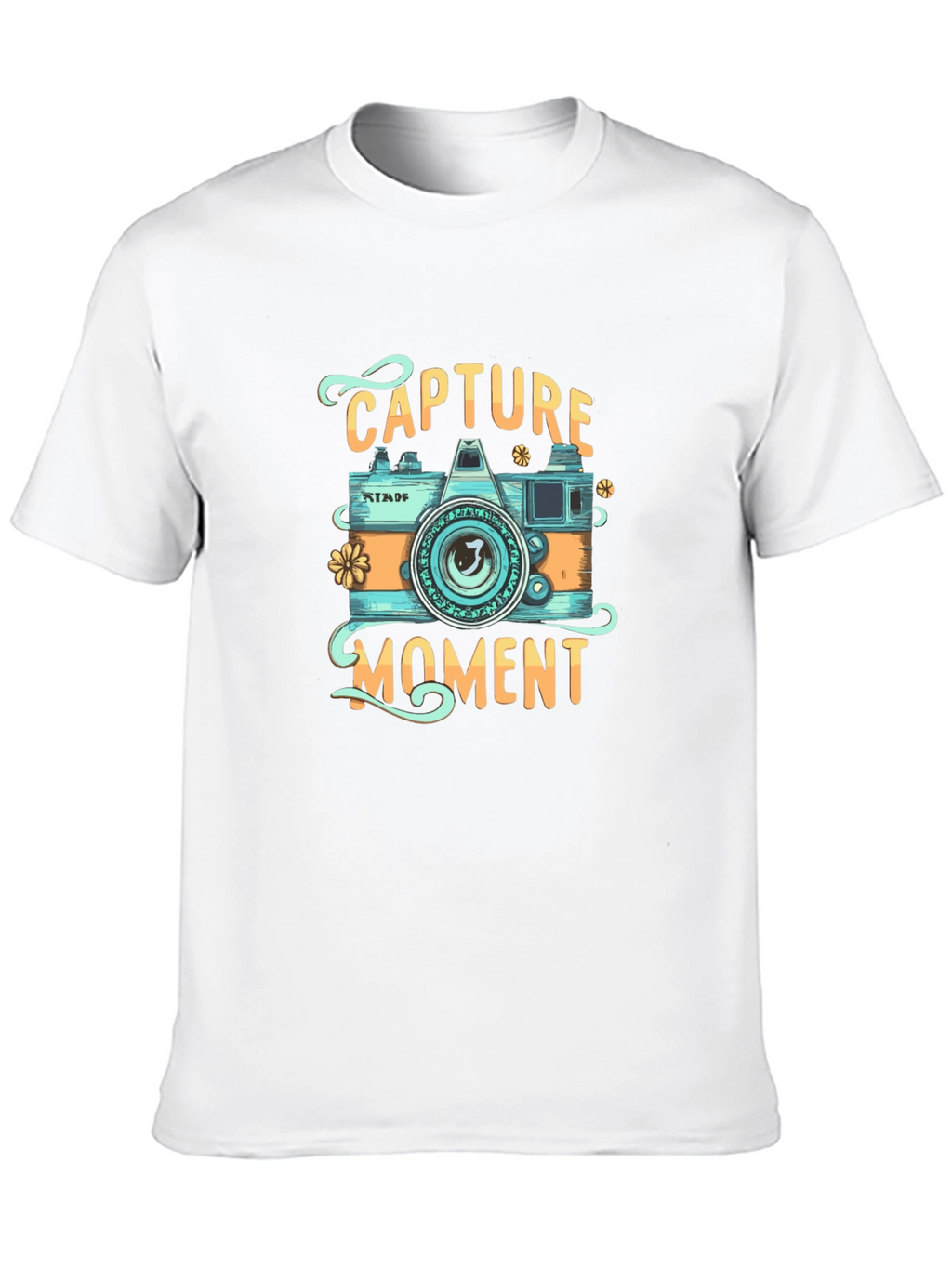 Capture The Moment Graphic Tee - Camera Design