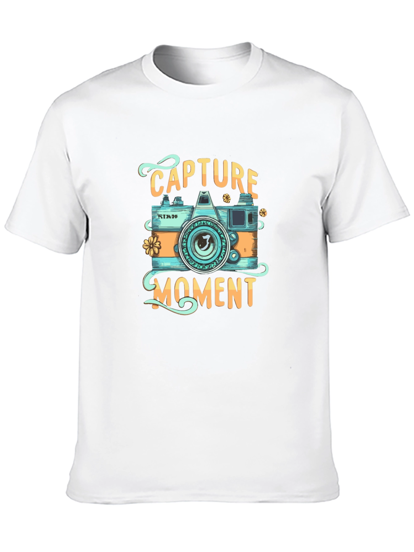 Capture The Moment Graphic Tee - Camera Design