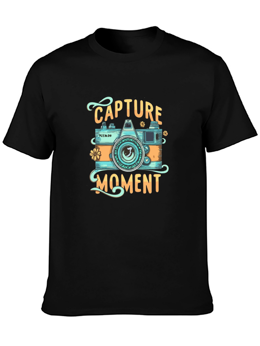Capture The Moment Graphic Tee - Camera Design