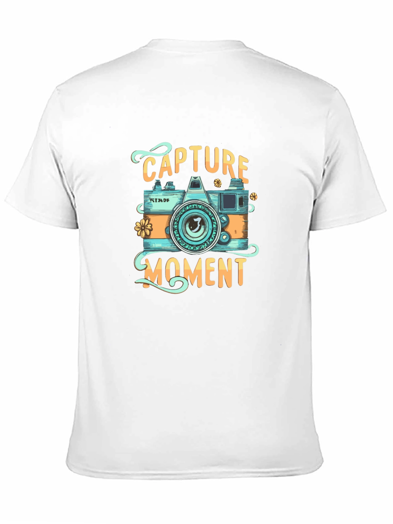 Capture The Moment Graphic Tee - Camera Design