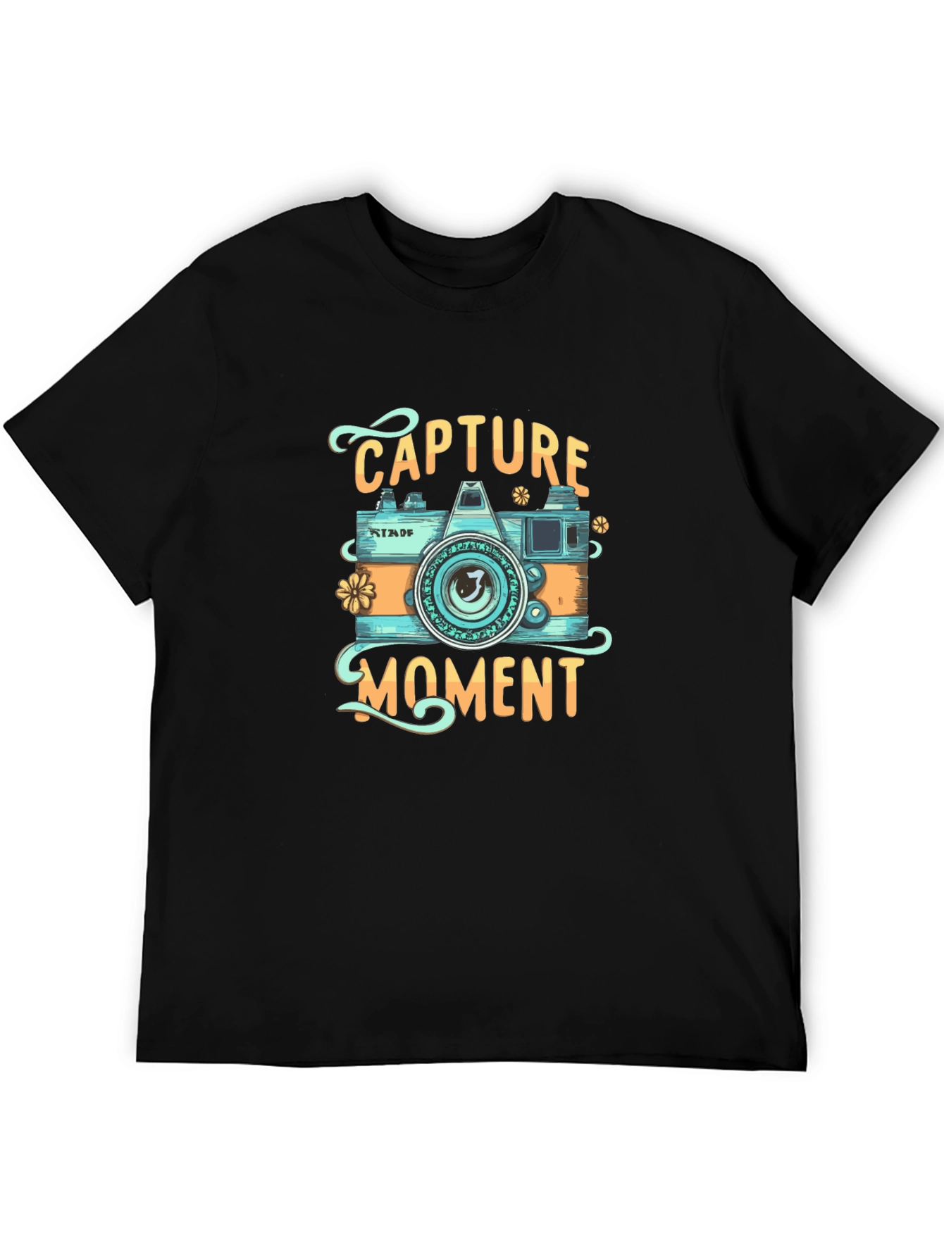Capture The Moment Graphic Tee - Camera Design