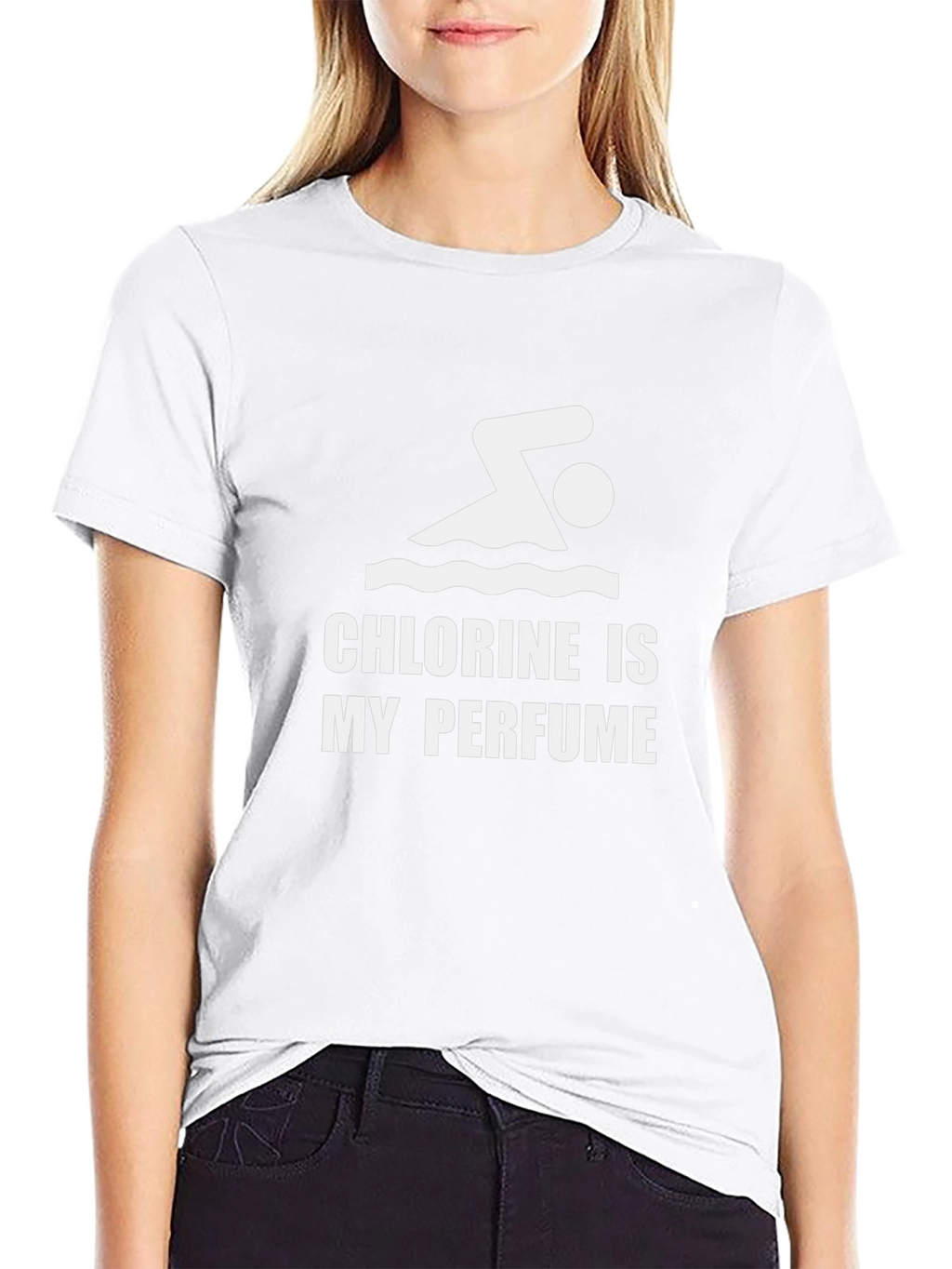 Chlorine is My Perfume T-Shirt - Swimmer Gift
