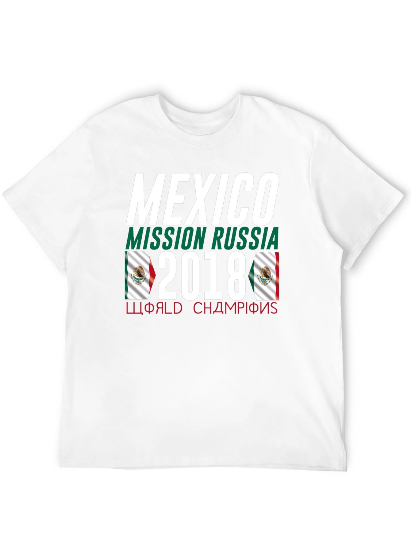 Mexico Mission Russia 2018 T-Shirt