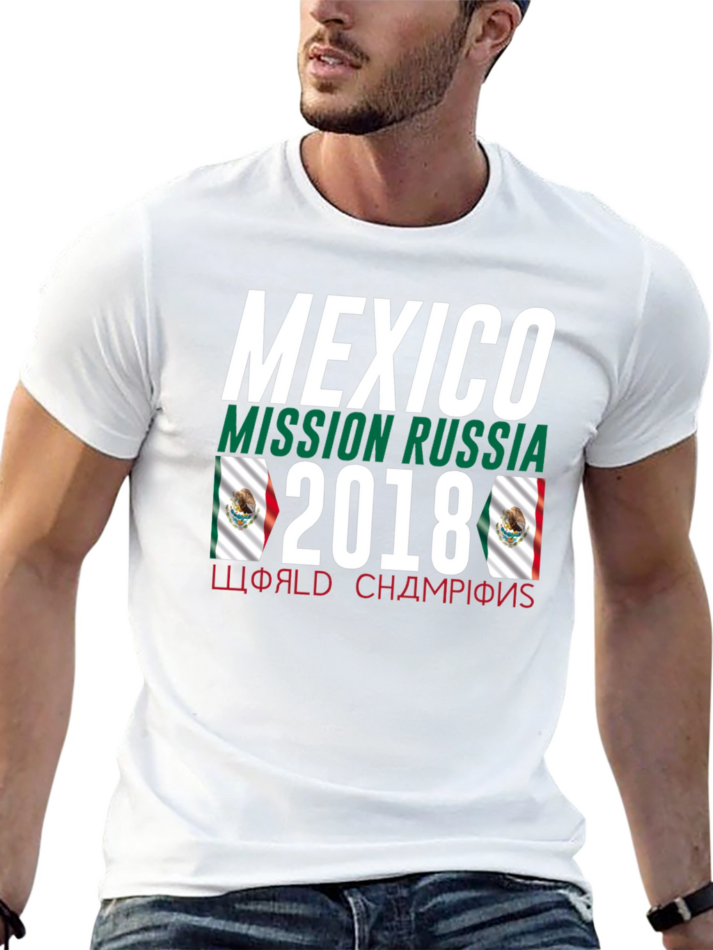 Mexico Mission Russia 2018 T-Shirt